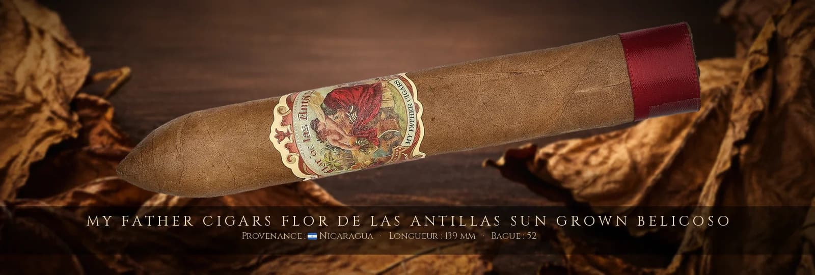 My Father Cigars Flor de las Antillas Sun Grown Belicoso — My Father Cigars — Nicaragua