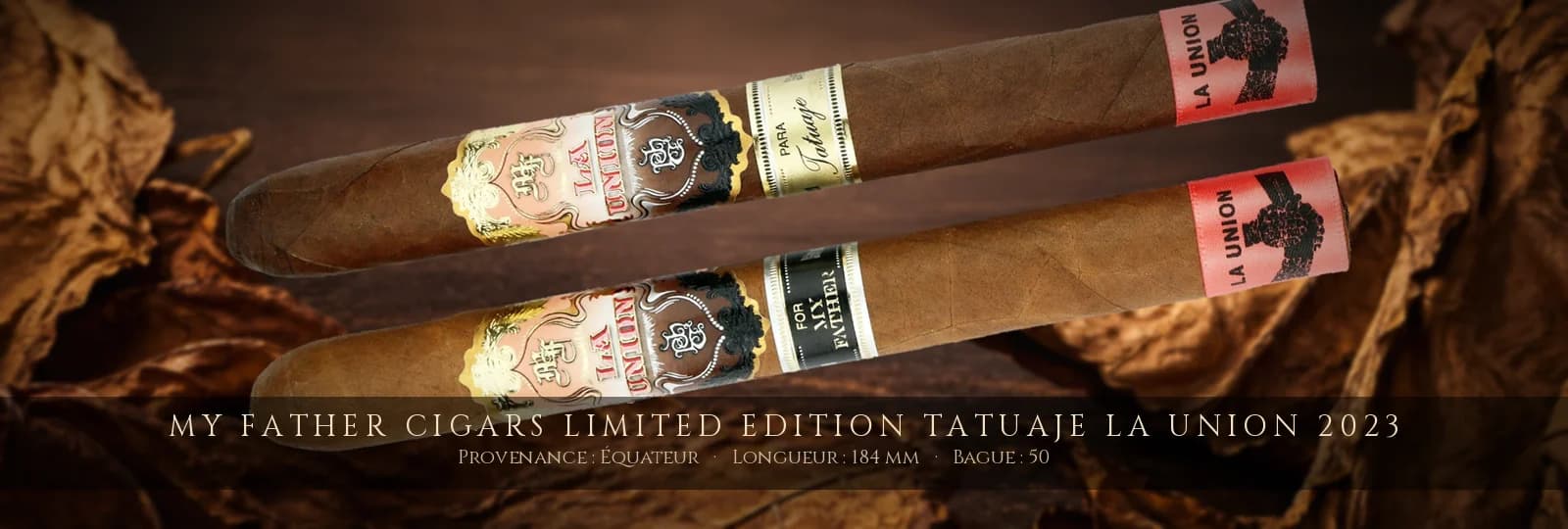 My Father Cigars Limited Edition Tatuaje La Union 2023 — My Father Cigars — Équateur, Nicaragua