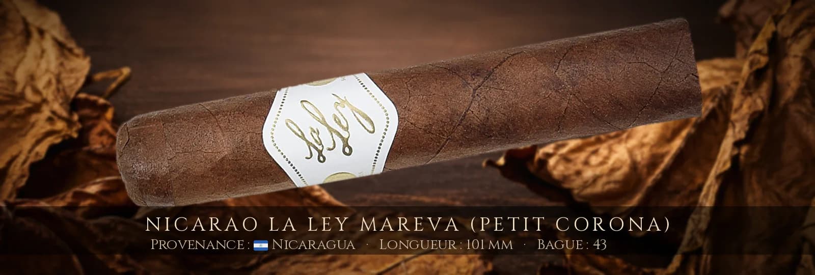 Nicarao La Ley Mareva (Petit Corona) — Nicarao — Nicaragua
