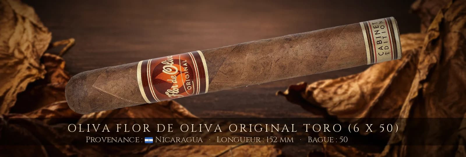 Oliva Flor de Oliva Original Toro (6 x 50) — Oliva — Nicaragua