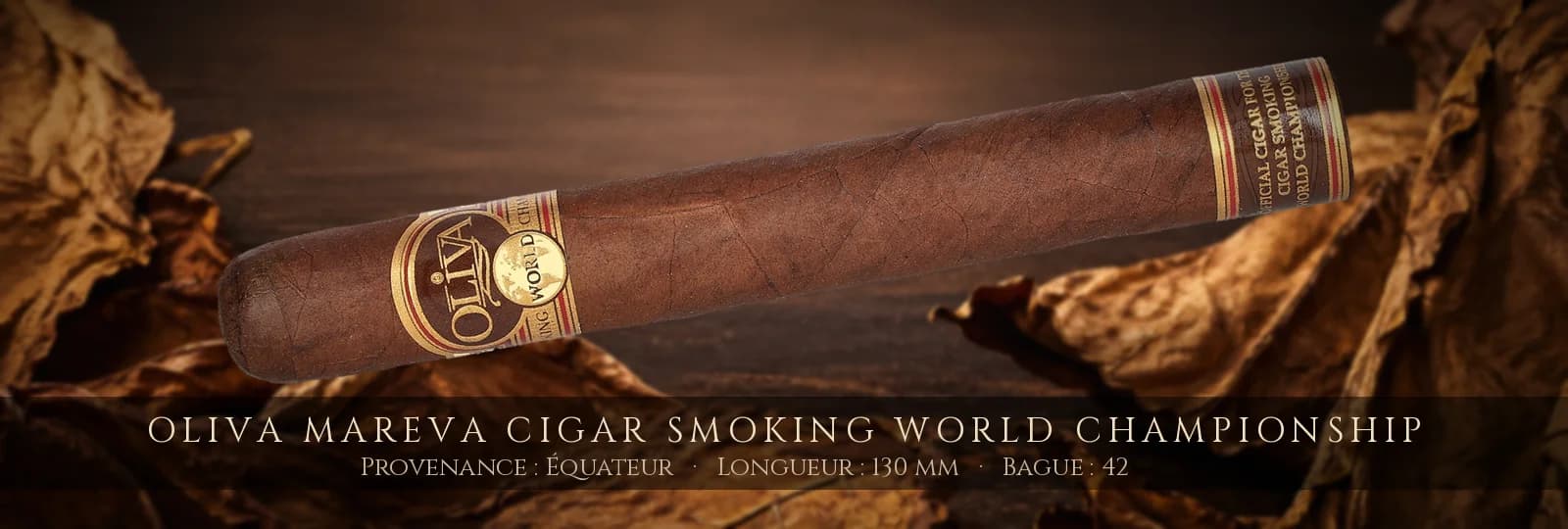 Oliva Mareva Cigar Smoking World Championship — Oliva — Équateur
