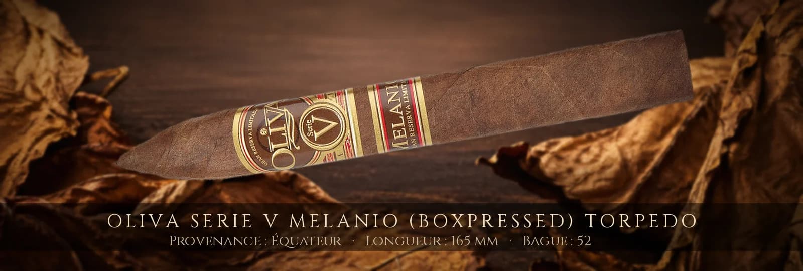 Oliva Serie V Melanio (Boxpressed) Torpedo — Oliva — Équateur