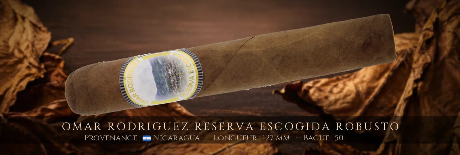Omar Rodriguez Reserva Escogida Robusto — Omar Rodriguez — Nicaragua