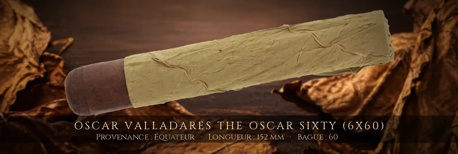 Oscar Valladares The Oscar Sixty (6x60) — Oscar Valladares — Équateur