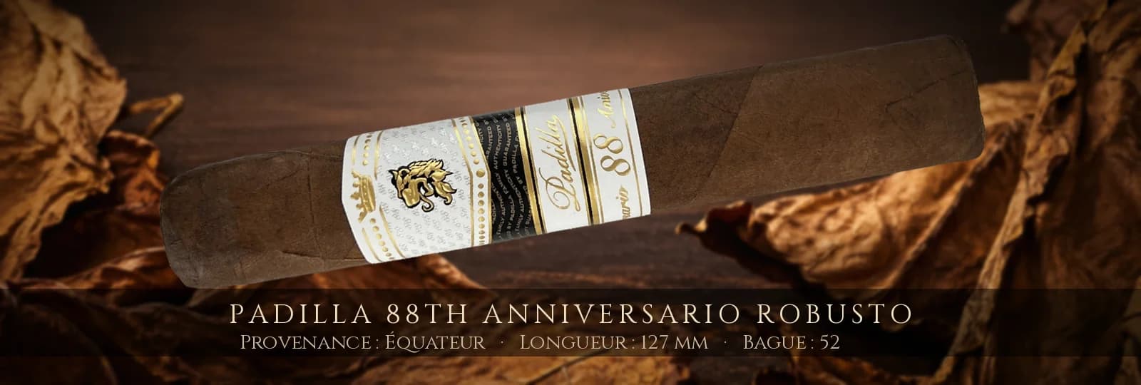 Padilla 88th Anniversario Robusto — Padilla — Équateur
