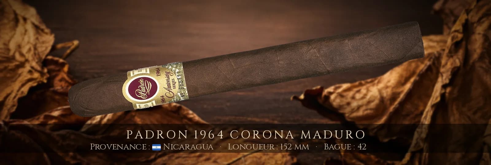 Padron 1964 Corona MADURO — Padron — Nicaragua