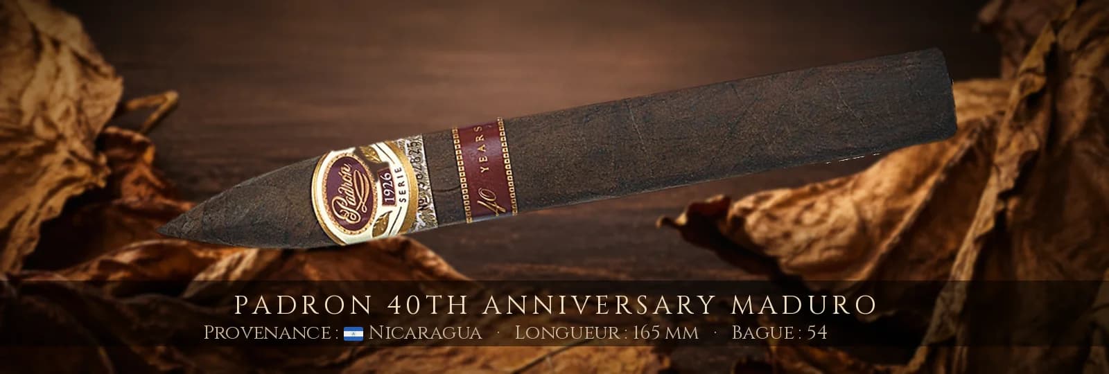 Padron 40th Anniversary Maduro — Padron — Nicaragua