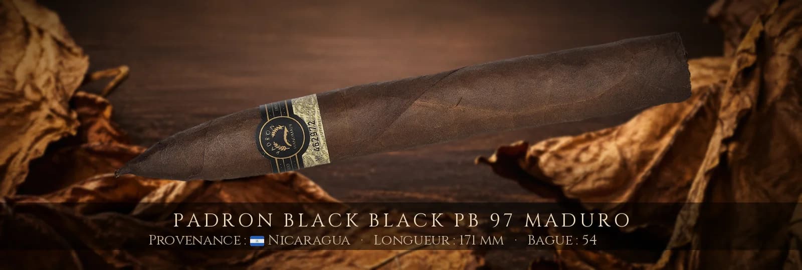 Padron Black Black PB 97 Maduro — Padron — Nicaragua