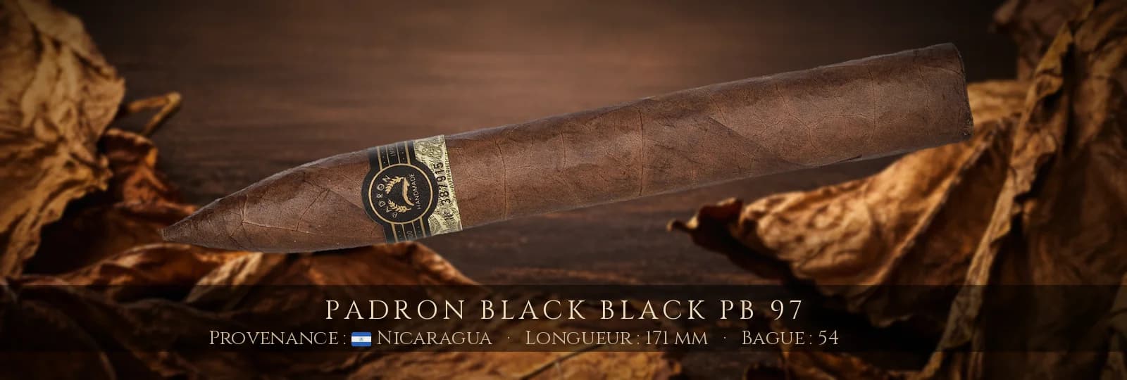 Padron Black Black PB 97 — Padron — Nicaragua