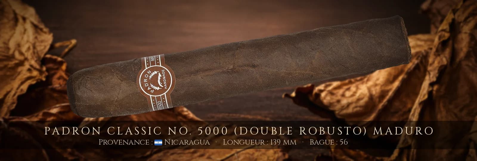 Padron Classic No. 5000 (Double Robusto) MADURO — Padron — Nicaragua