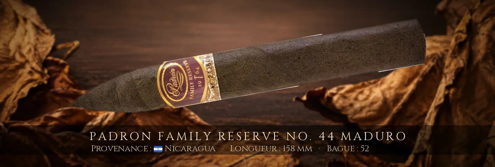 Padron Family Reserve No. 44 MADURO — Padron — Nicaragua