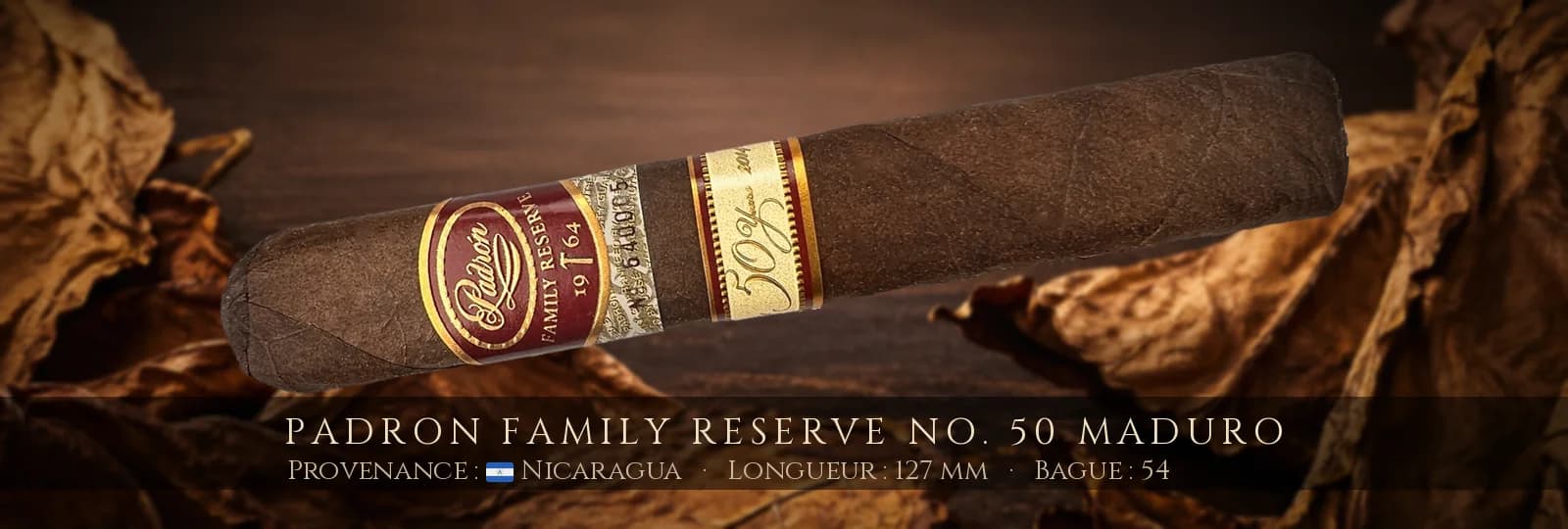 Padron Family Reserve No. 50 MADURO — Padron — Nicaragua