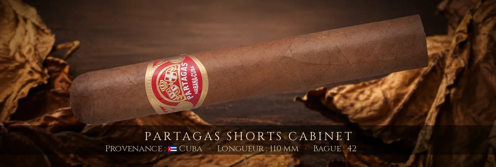 Partagas Shorts Cabinet — Partagas — Cuba