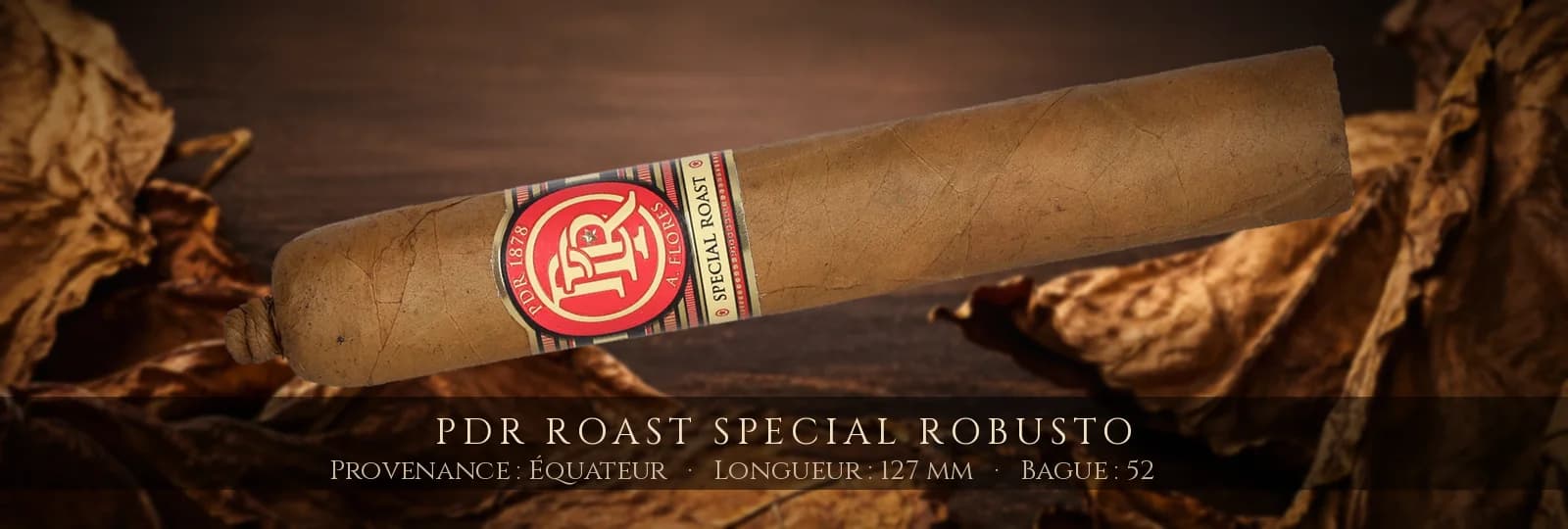 PDR Roast Special Robusto — PDR — Équateur
