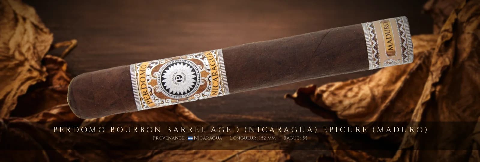 Perdomo Bourbon Barrel Aged (Nicaragua) Epicure (Maduro) — Perdomo — Nicaragua