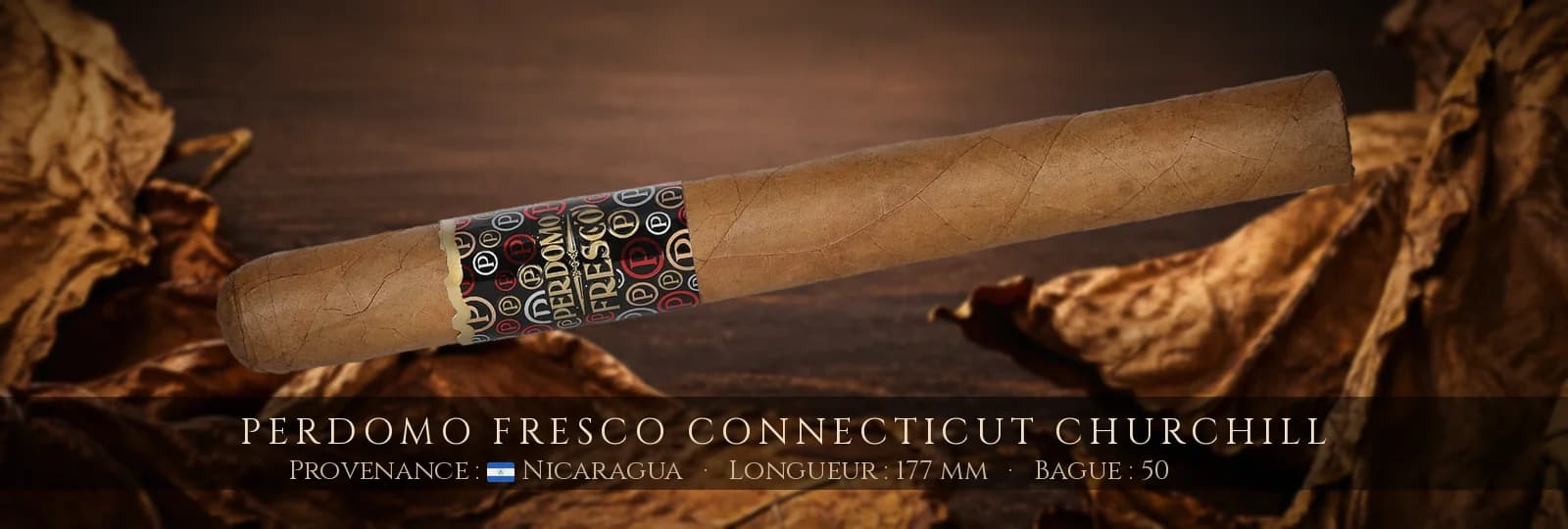 Perdomo Fresco Connecticut Churchill — Perdomo — Nicaragua