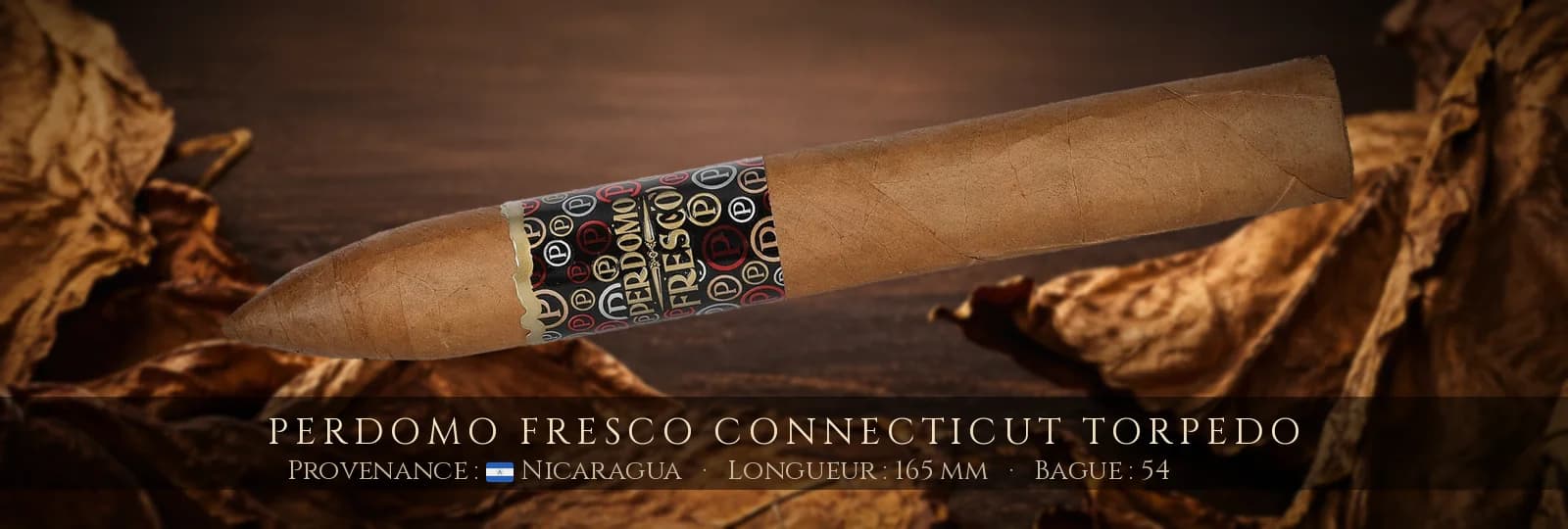 Perdomo Fresco Connecticut Torpedo — Perdomo — Nicaragua
