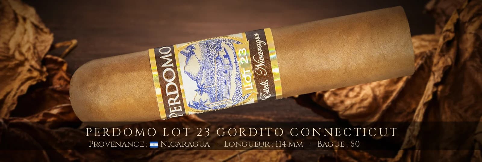Perdomo Lot 23 Gordito Connecticut — Perdomo — Nicaragua