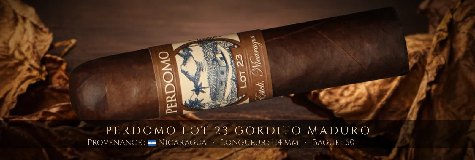 Perdomo Lot 23 Gordito Maduro — Perdomo — Nicaragua
