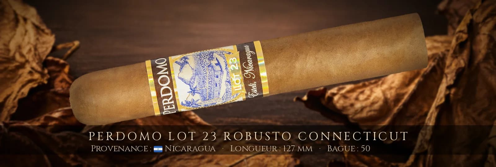 Perdomo Lot 23 Robusto Connecticut — Perdomo — Nicaragua