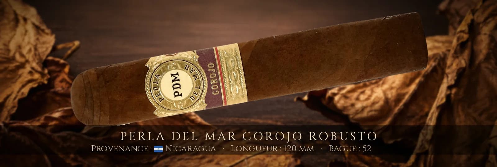 Perla del Mar Corojo Robusto — Perla del Mar — Nicaragua