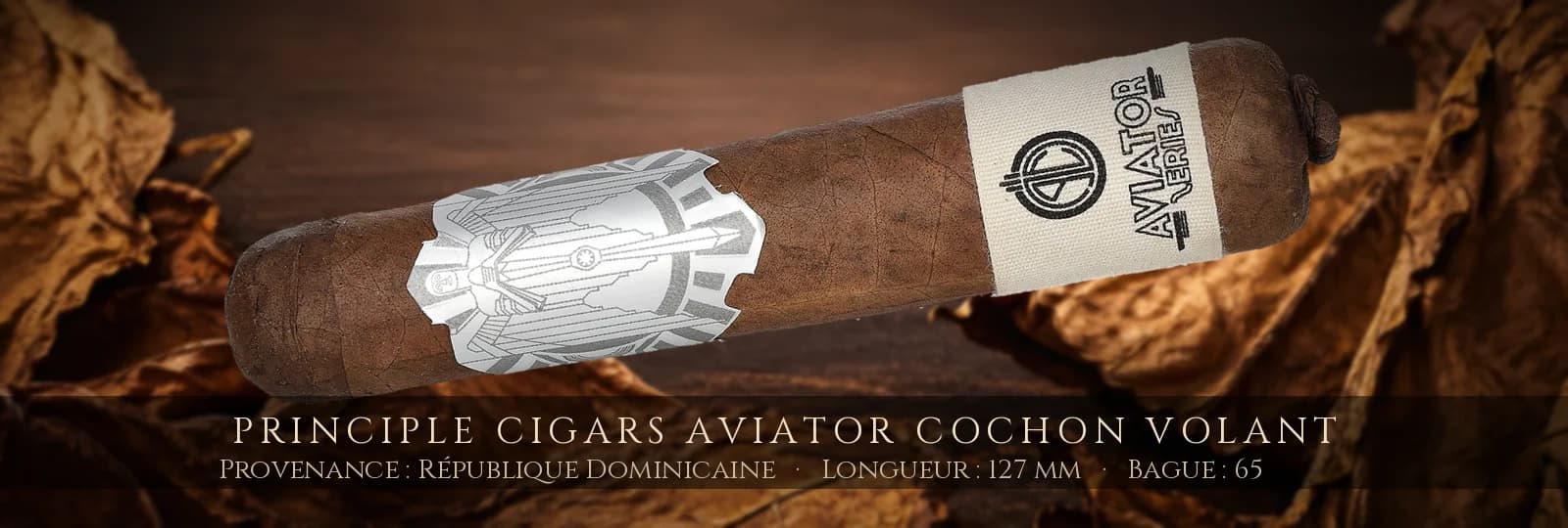 Principle Cigars Aviator Cochon Volant — Principle Cigars — République Dominicaine