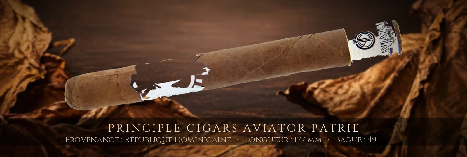 Principle Cigars Aviator Patrie — Principle Cigars — République Dominicaine