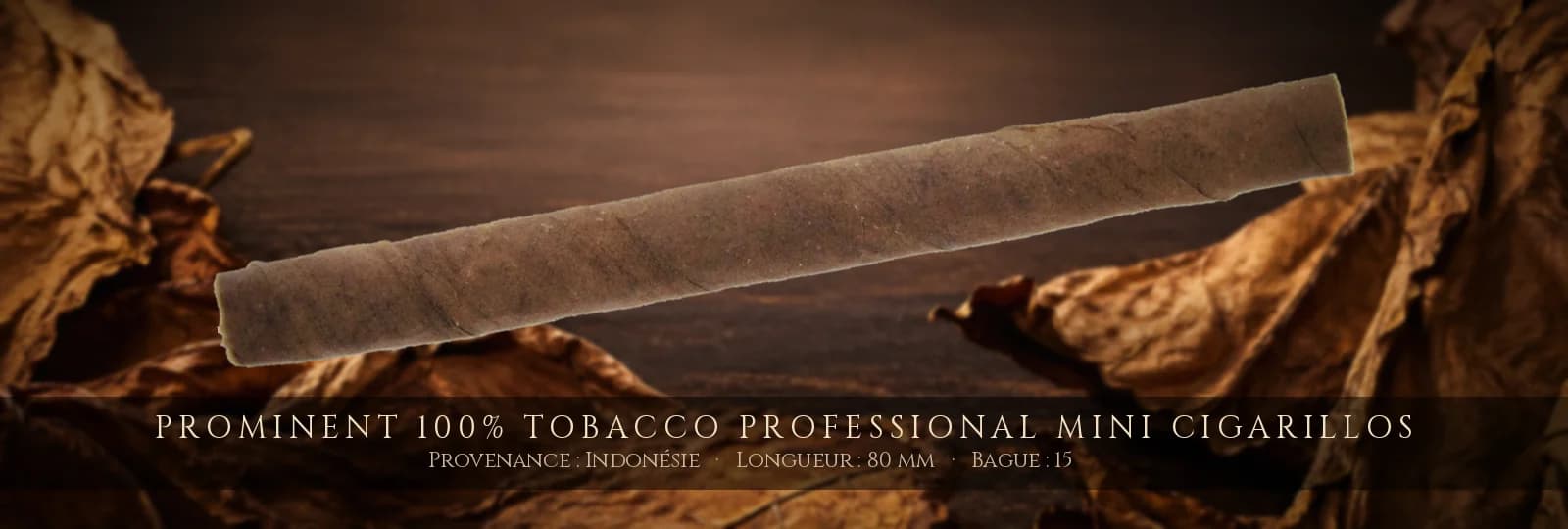 Prominent 100% Tobacco Professional Mini Cigarillos — Prominent — Indonésie