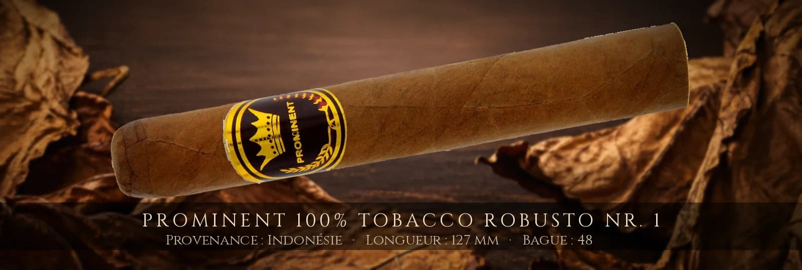 Prominent 100% Tobacco Robusto Nr. 1 — Prominent — Indonésie