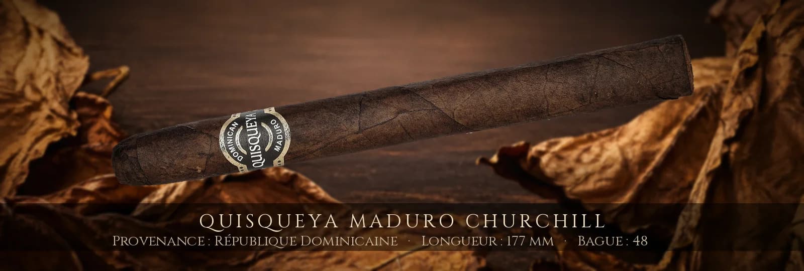 Quisqueya Maduro Churchill — Quisqueya — République Dominicaine