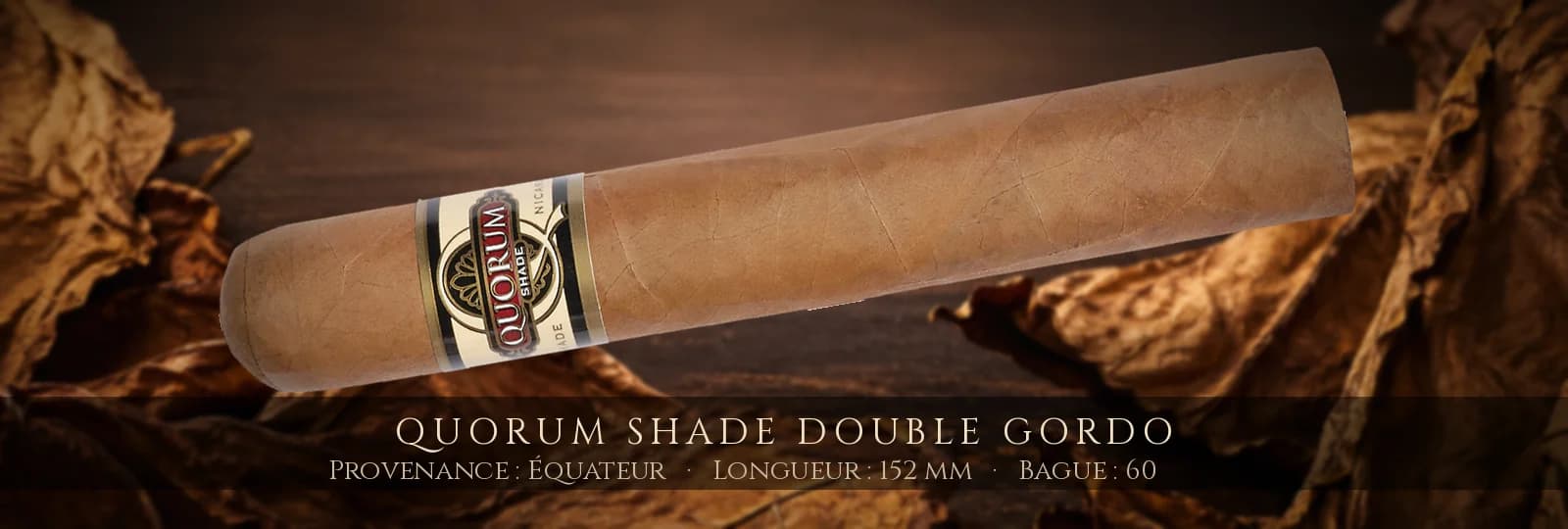 Quorum SHADE Double Gordo — Quorum — Équateur