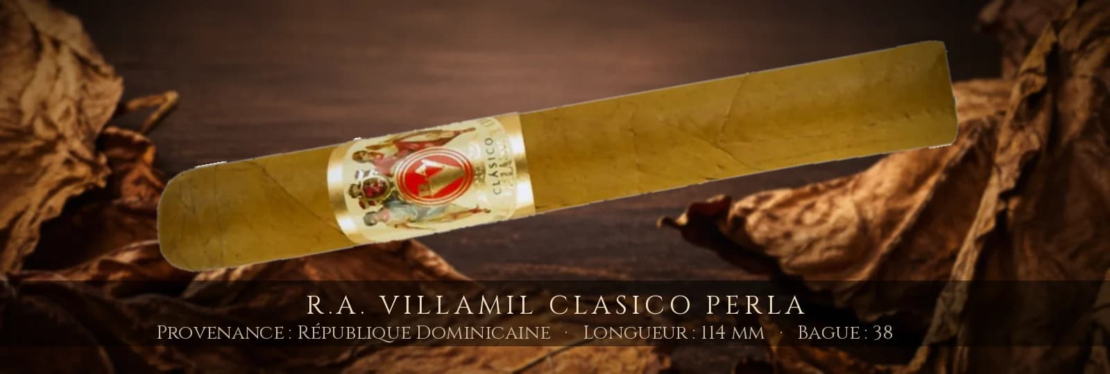 R.A. Villamil Clasico Perla — R.A. Villamil — République Dominicaine