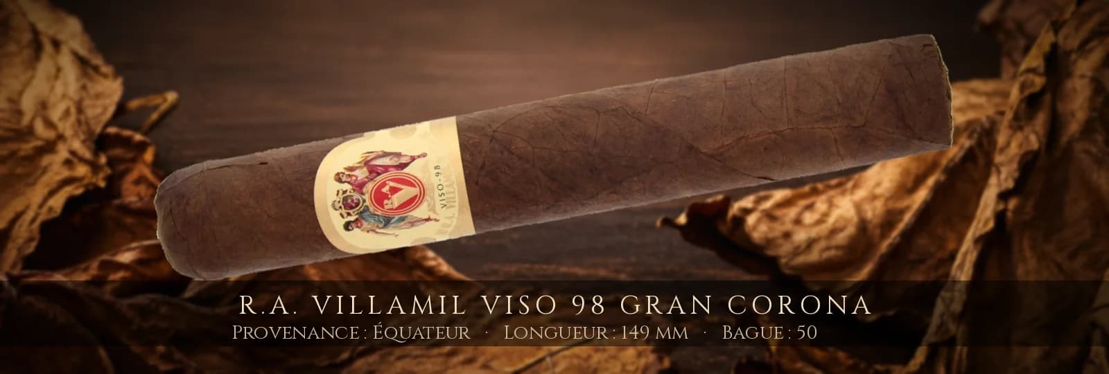 R.A. Villamil Viso 98 Gran Corona — R.A. Villamil — Équateur