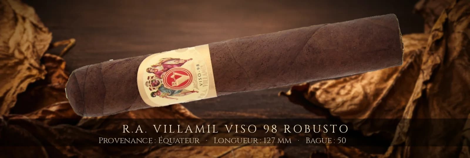 R.A. Villamil Viso 98 Robusto — R.A. Villamil — Équateur