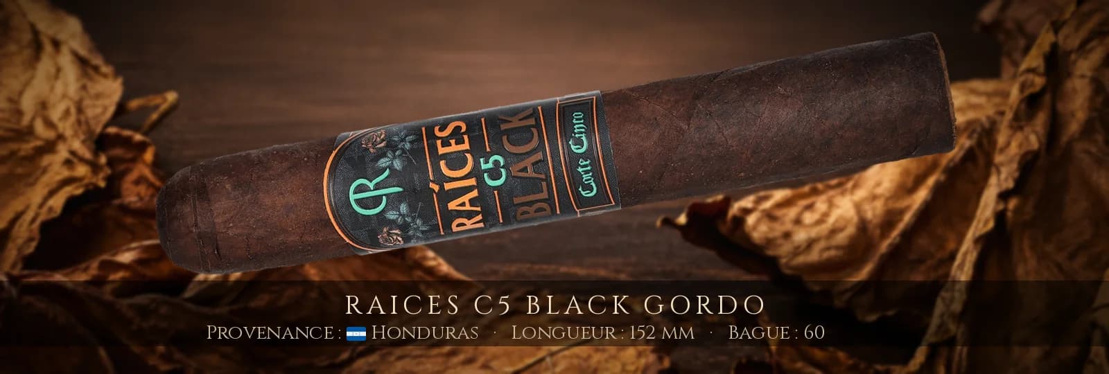 Raices C5 Black Gordo — Raices — Honduras