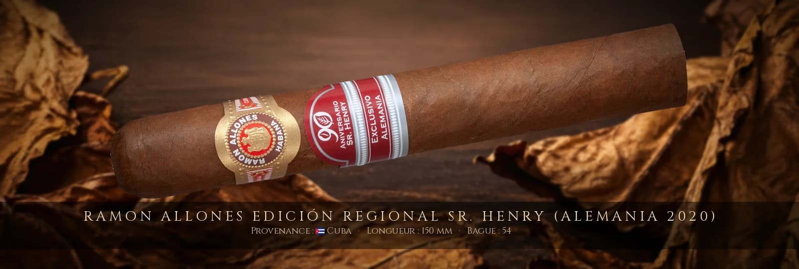 Ramon Allones Edición Regional Sr. Henry (Alemania 2020) — Ramon Allones — Cuba