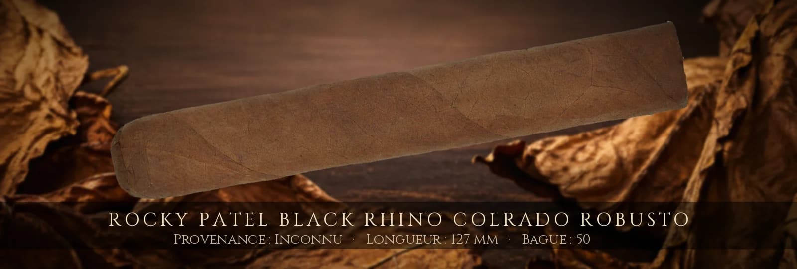 Rocky Patel Black Rhino Colrado Robusto — Rocky Patel — Inconnu