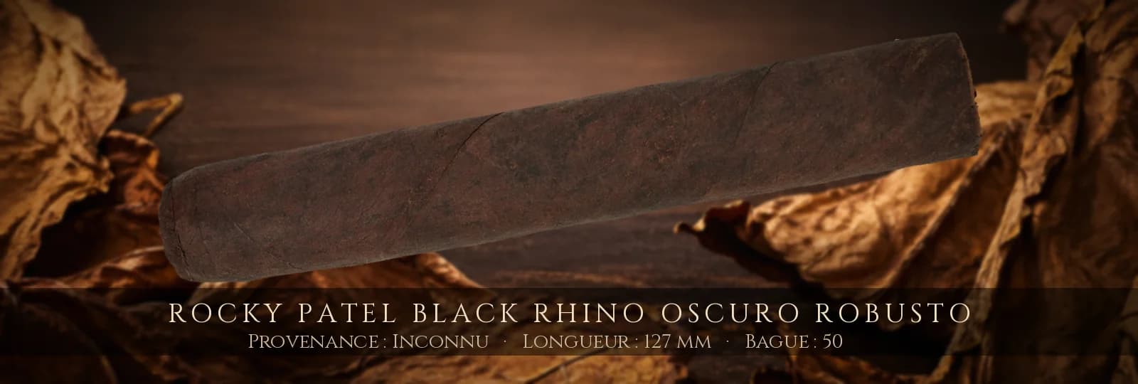 Rocky Patel Black Rhino Oscuro Robusto — Rocky Patel — Inconnu