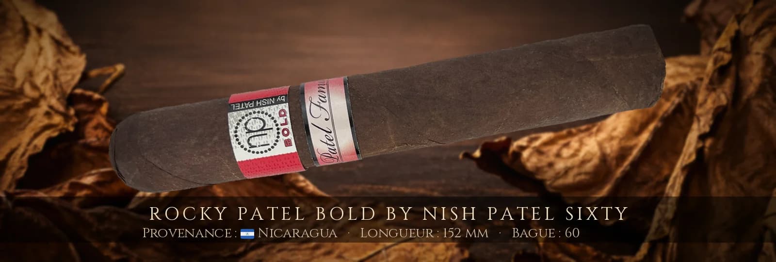 Rocky Patel Bold by Nish Patel Sixty — Rocky Patel — Nicaragua