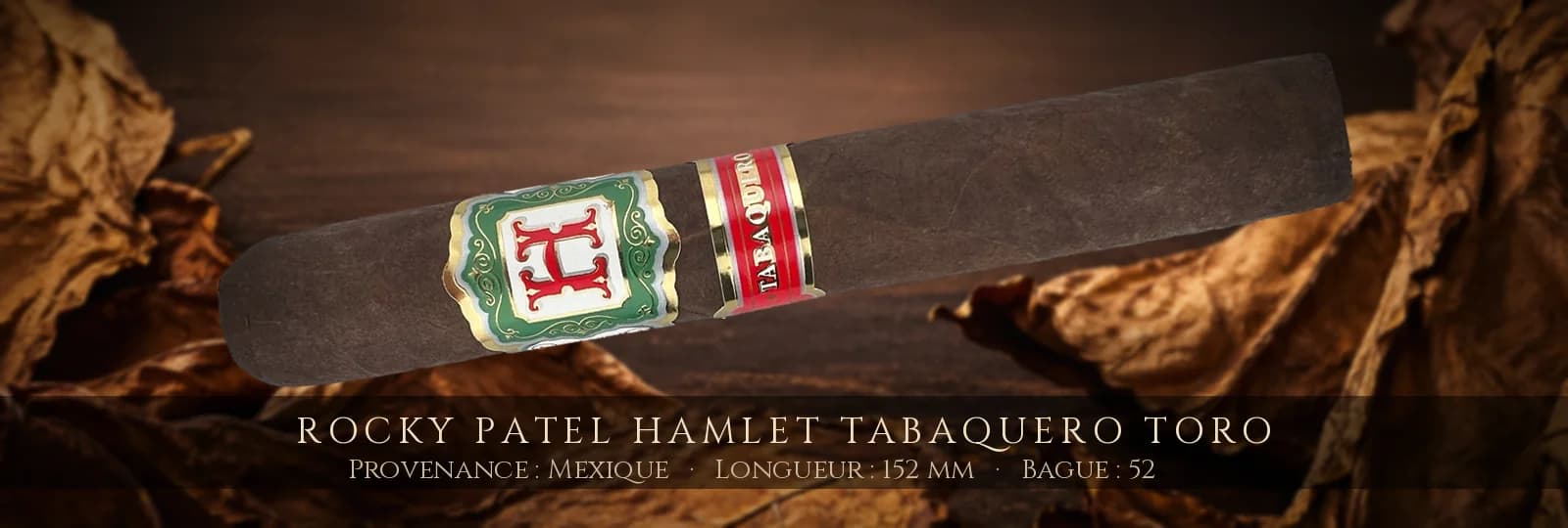 Rocky Patel Hamlet Tabaquero Toro — Rocky Patel — Mexique