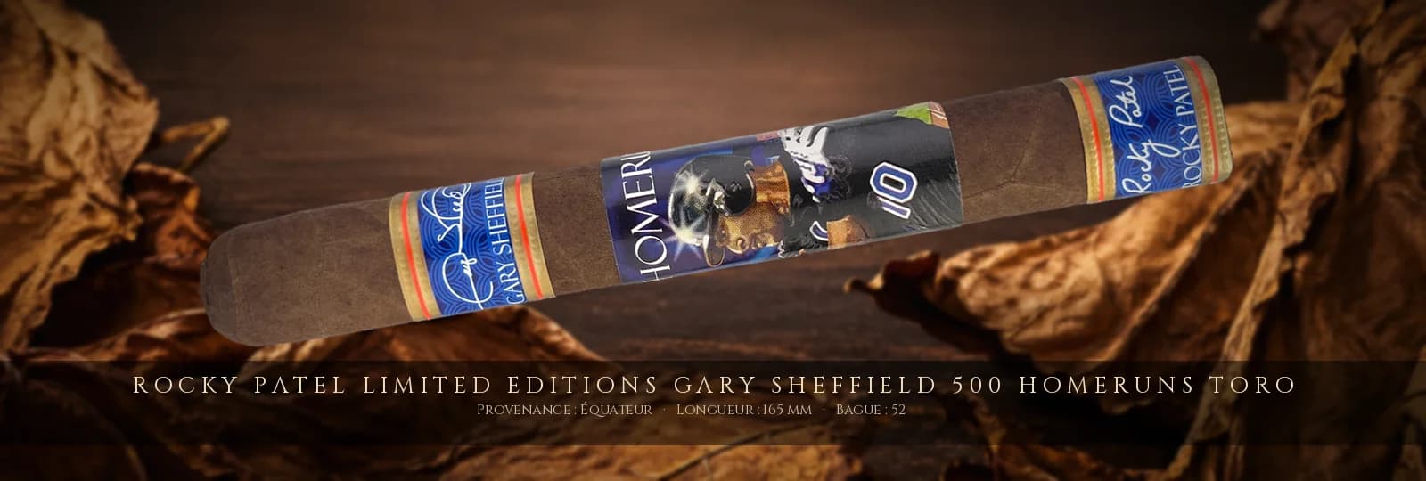 Rocky Patel Limited Editions Gary Sheffield 500 Homeruns Toro — Rocky Patel — Équateur