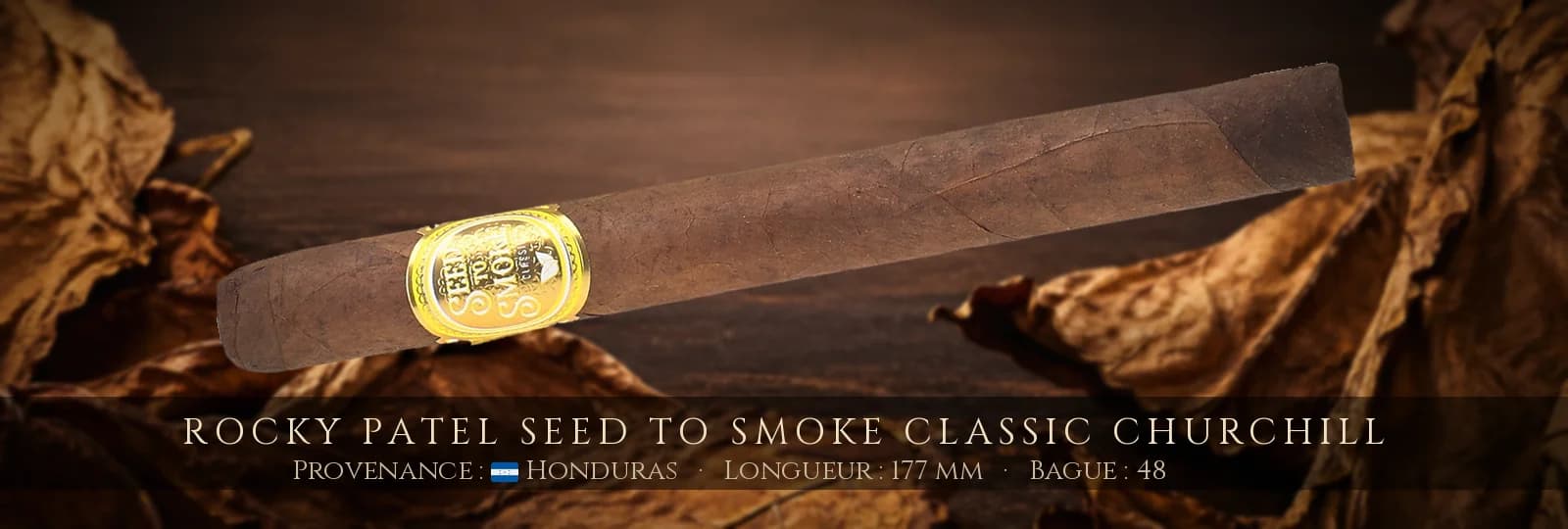 Rocky Patel Seed to Smoke Classic Churchill — Rocky Patel — Honduras
