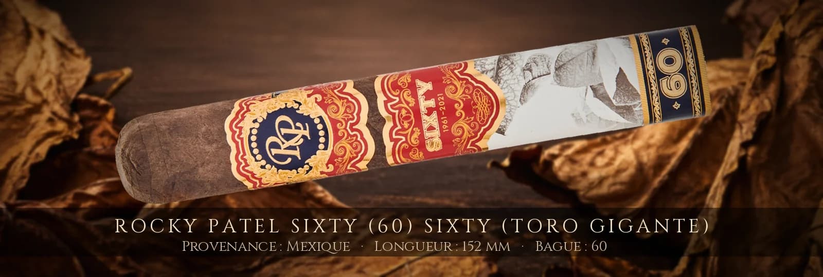 Rocky Patel Sixty (60) Sixty (Toro Gigante) — Rocky Patel — Mexique