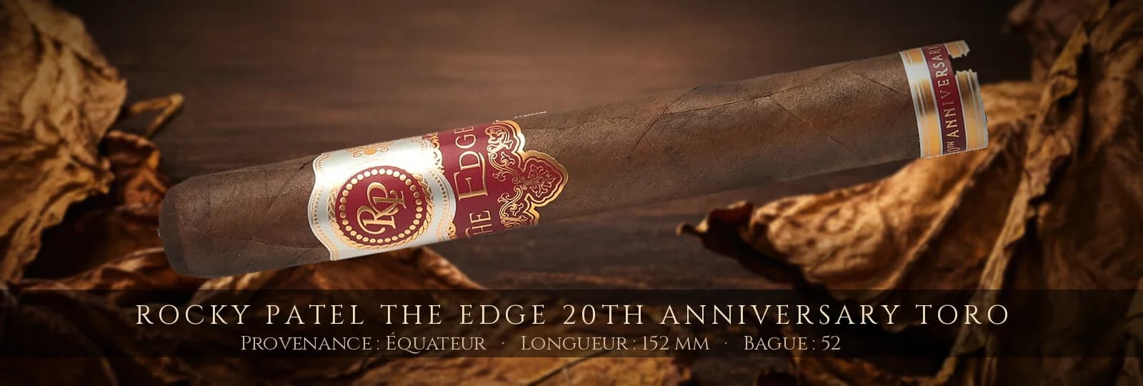 Rocky Patel The Edge 20th Anniversary Toro — Rocky Patel — Équateur
