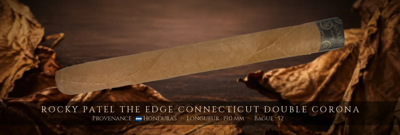 Rocky Patel The Edge Connecticut Double Corona — Rocky Patel — Honduras