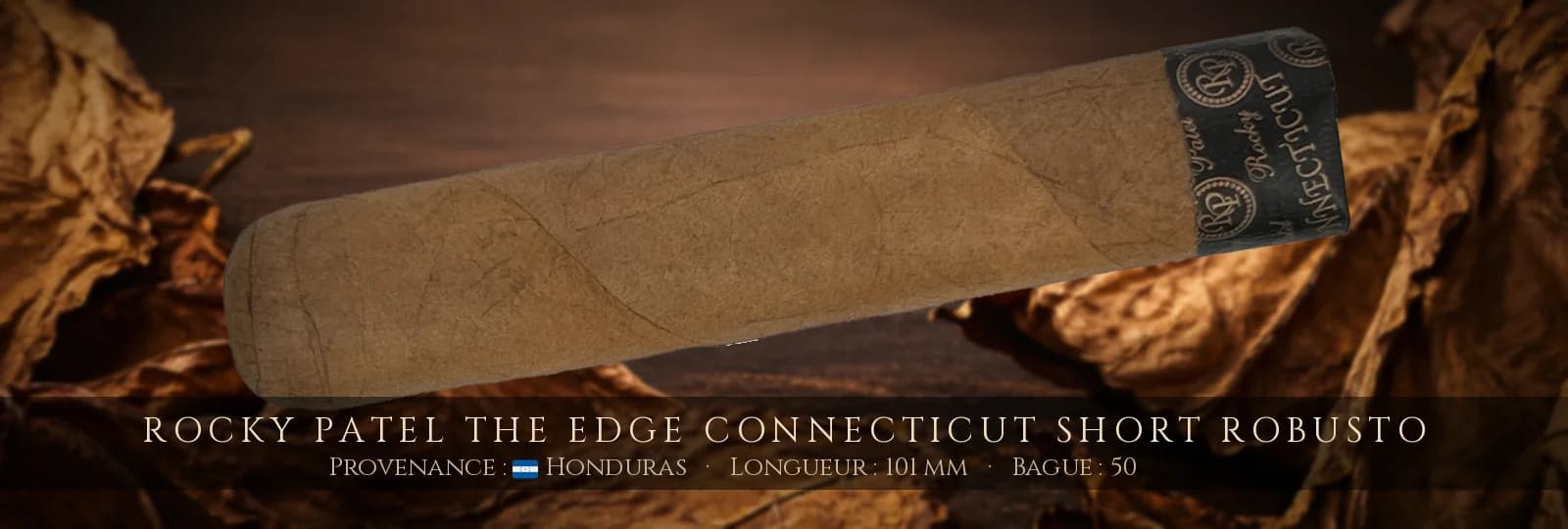 Rocky Patel The Edge Connecticut Short Robusto — Rocky Patel — Honduras