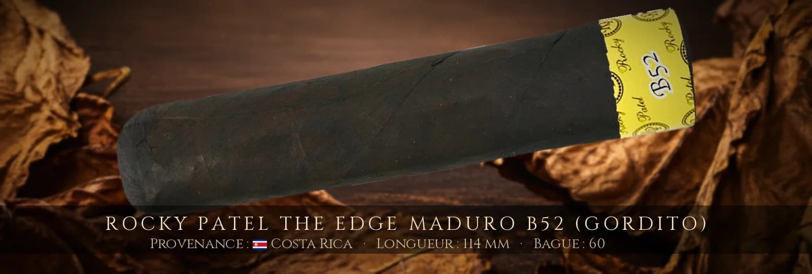 Rocky Patel The Edge Maduro B52 (Gordito) — Rocky Patel — Costa Rica