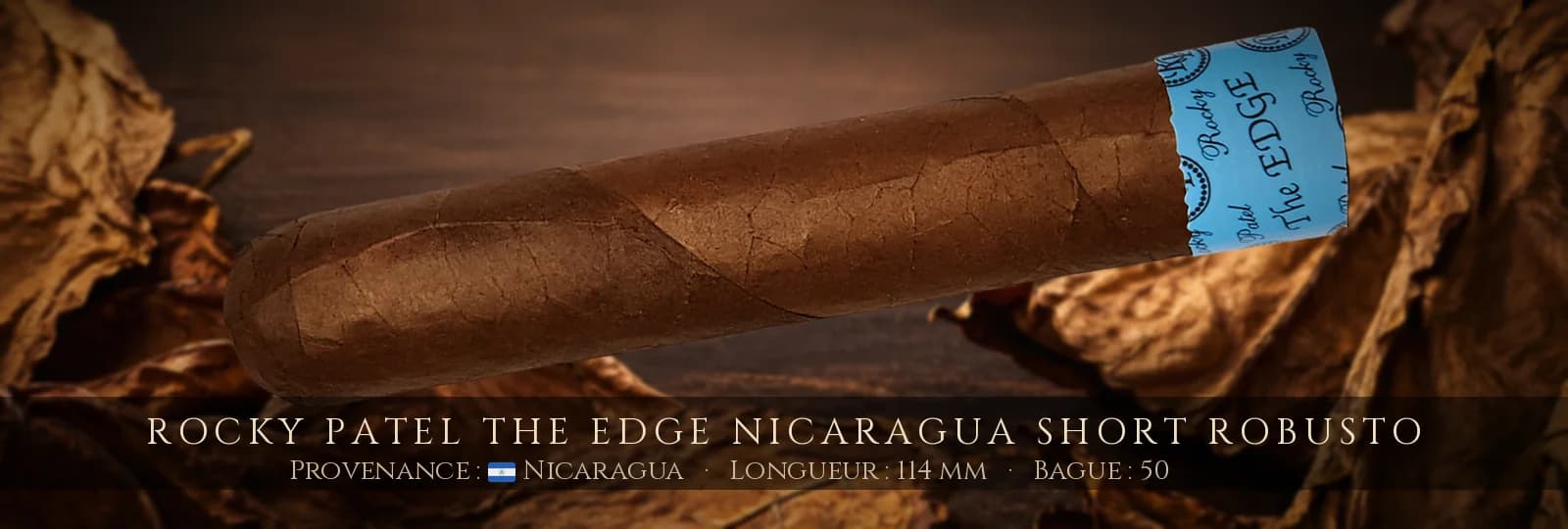 Rocky Patel The Edge Nicaragua Short Robusto — Rocky Patel — Nicaragua