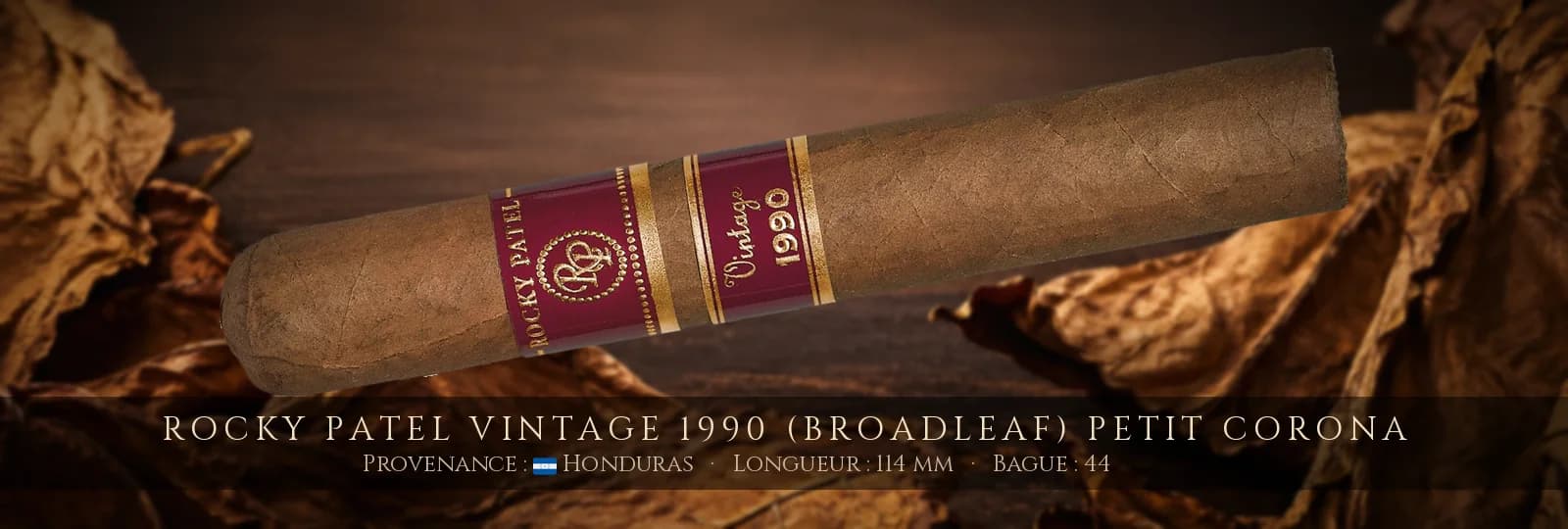 Rocky Patel Vintage 1990 (Broadleaf) Petit Corona — Rocky Patel — Honduras
