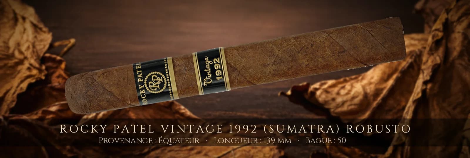 Rocky Patel Vintage 1992 (Sumatra) Robusto — Rocky Patel — Équateur